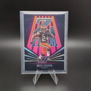 2023 Panini Zenith Nick Chubb "Z Team" Insert Cleveland Browns